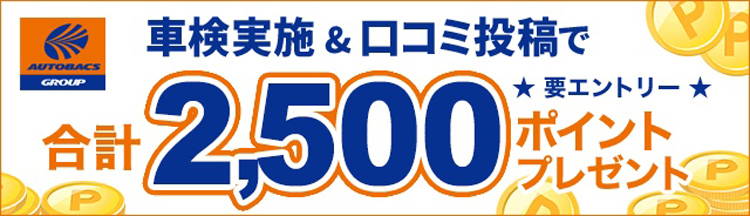 楽天Car車検_キャンペーンタイトル